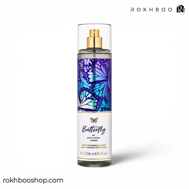 بادی اسپلش و لوسیون بدن بث اند بادی ورکس با رایحه butterfly - تصویر 1